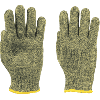KCL Hitzeschutz-Handschuh KarboTECT® 950, Kat.III, gelb/schwarz,250mm, Größe 10