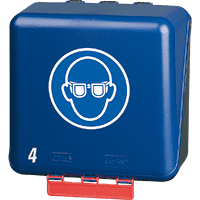 SecuBox Schutzmittelbox Midi 4, blau, ca. 236x225x125mm