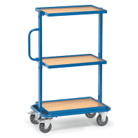 fetra® Beistellwagen,3 Böden, Gesamttragkraft: 200kg,821x455x1178mm,31kg
