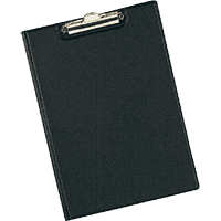 DURABLE Blockklemmmappe, schwarz, DIN A4, 235x330x15,5 mm, 5/VE