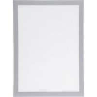 DURABLE Informationsrahmen DURAFRAME, silber, selbstklebend, A3,2 Stück/VE