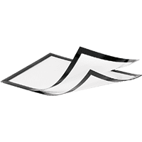 DURABLE Informationsrahmen DURAFRAME MAGNETIC TOP, schwarz, DIN A4, 5/VE