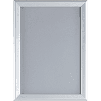 Wechselrahmen, mit spitzen Ecken, silber, Aluminium, Profilbreite 32mm, DIN A3