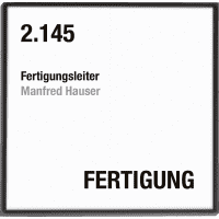 Türschild Madrid, schwarz, Aluminium, 150,5x150,5mm, inkl. Befestigungsmaterial