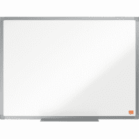 nobo Whiteboard Essence, Stiftablage, magnetisch, weiß, Stahlblech, 900x1200mm