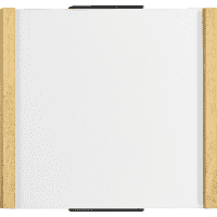 Türschild Studio Line LMH 39, Klebemontage, Ahorn, Aluminium, 150x160mm