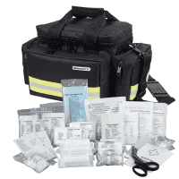 ELITE BAGS Notfalltasche LIGHT BAG, mit K.57 Füllung DIN 13157, schwarz