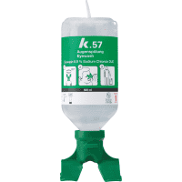 K.57 Augenspülflasche Duo, DIN EN 15154-4, Spülzeit 2 Minuten/Auge,500ml/Flasche