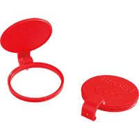 Augenschutzkappen-Staubschutzdeckel, für BROEN-LAB Handaugendusche, rot