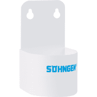 SÖHNGEN® Flaschenhalter für Oculav NIT® und AQUA NIT®, weiß, Metall, 112x79x71mm