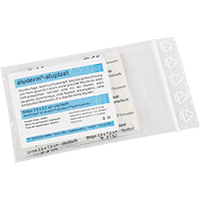 aluderm®-aluplast Pflasterstrip, einzeln eingesiegelt, 2,5x7,2cm, 60/VE