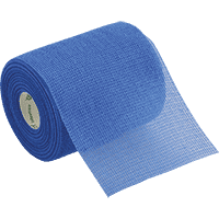 Mollelast® Haft Fixierbinde, latexfrei, blau, 6cm, 20m/Rolle