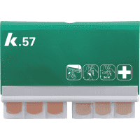 K.57 Pflasterspender QuickFix, gefüllt(elastische/wasserfeste Pflaster),230x135mm