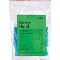 SÖHNGEN® Replantat Notfallset Hand, Doppelwandbeutel und 2 Kälte-Kompressen
