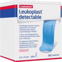 Leukoplast® Detectable Strips, 72x22mm, einzeln steril eingesiegelt, 100/VE