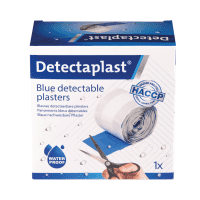Detectaplast® Pflaster Univeral Rollenverband, detektierbar, blau,6cm,5m/Rolle