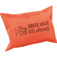 SÖHNGEN® Erste-Hilfe-Tasche KiTa unterwegs, orange, Nylon, beschichtet,240x170mm