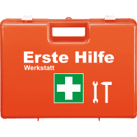 K.57 Erste-Hilfe-Koffer Classic Plus Werkstatt, leuchtorange, 430x305x150mm