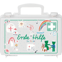 SÖHNGEN Erste-Hilfe-Koffer Quick-CD Kindergarten, weiß, 260x170x110mm