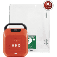 Defibrillator PRIMEDIC HeartSave Y, deutsch/englisch, Wandkasten, innen, Acryl