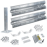 Ergänzungs-Set Sigma-Doppelplanken, zum Aufdübeln, Stahl, Baulänge 1,33m