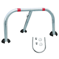 Parkpfosten-Set Parky AR580, unterschiedlich schließend, z.Einbetonieren,460x940mm