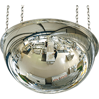 360°-Rundumsicht-Spiegel, Acrylglas, schlagfest, Ø 800mm, H 300mm