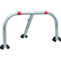 Parkbügel Parky AR 580, unterschiedlich schließend, zum Aufdübeln, 460x940mm