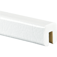 Knuffi Kantenschutzprofil Typ G, selbstklebend/zum Aufstecken, weiß, PU-Schaum,1m
