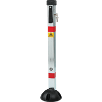 Parkpfosten Parky AR 700, gleichschließend, zum Aufdübeln, H 900mm