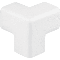 Knuffi Schutzecke Typ E, 3-dimensional, selbstklebend, weiß, PU-Schaum, 45x25mm