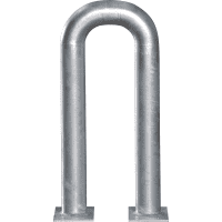 K.57 Schutzbügel Allround XL, z.Aufdüb., Stahl, feuerverzinkt, Ø76mm, 300x650mm