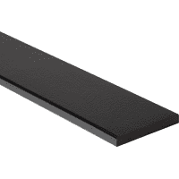 Knuffi Flächenschutzprofil Typ GIANT, selbstklebend/zum Anschrauben, schwarz, 1m
