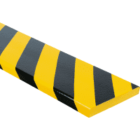Knuffi Flächenschutz Typ GIANT, selbstklebend/zum Anschrauben, gelb/schwarz, 1m