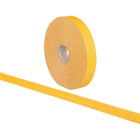 Bodenmarkierungsband Strong, rutschhemmend, gelb, Elastomer, 50mm, 50m/Rolle
