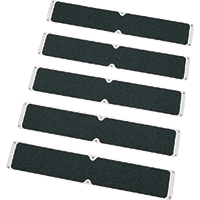 Platte, mit 3M Safety-Walk™-Antirutschbelag, R13, schwarz, Aluminium,114x635mm