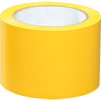 A.M.P.E.R.E. TRAFFIC TAPE Uni, gelb, PVC, 50mm, 33m/Rolle