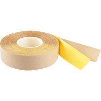 Bodenmarkierungsband outdoor, befahrbar, gelb, PVC, 50mm, 25m/Rolle