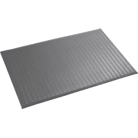 Arbeitsplatzmatte Orthomat® Soft, R10, grau, 900mm, Meterware (max.18,3m)