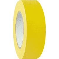 Gewebe-Klebeband, universell einsetzbar, wasserfest, gelb, 50mm, 50m/Rolle