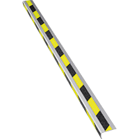 PERMALIGHT® power Treppenkantenprofil, R10, gelb/schwarz, 1000x31x53mm