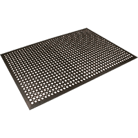 Anti-Ermüdungsmatte Rampmat, Rutschhemmung R10, SBR-Gummi,800x1200mm