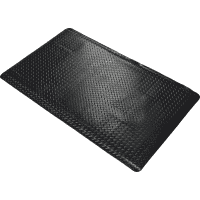 Bodenmatte DECKPLATE ReGen70, EN 13501-1 Klasse Cfl-s1, schwarz,600x900mm
