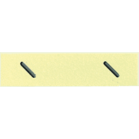 PERMALIGHT® power Leitstreifen für Gitterroste, blanko, Aluminium, 50x200mm