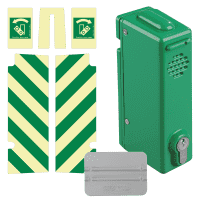 K.57 Set Türwächter, bestehend aus K.57 Türwächter, versch.schließend, Rakel, Aufkl.