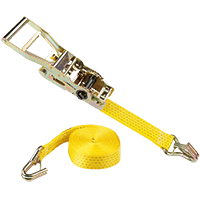 Langhebelzugratsche, EN 12195, Profilhaken und Sicherung, Zugkraft 2500daN,50mm,8m