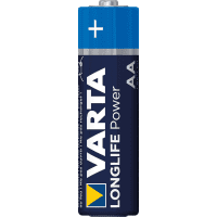 VARTA Alkali-Mangan-Batterie Mignon LONGLIFE Power (LR6, AA), 1,5 V, 4 Stück/VE
