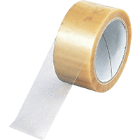 Verpackungsband, transparent, PVC mit Kautschukkleber, 50mm, 66m, 6 Rollen/VE