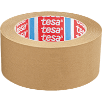 tesa® Klebeband 4313 PV10, braun, basiert auf Papier, 50 mm, 6 Rollen/VE