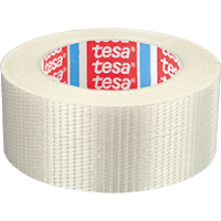 tesa® Kreuzfilament-Klebeband 4591, transparent, Polyetserfilm,50mm,50m,3Rollen/VE